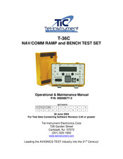 TIC T-36C Operational & Maintenance Manual