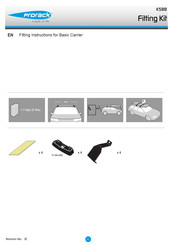 Prorack K588 Fitting Instructions Manual