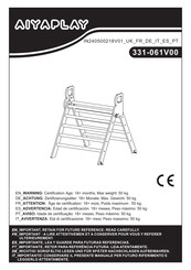 Aiyaplay 331-061V00 Assembly Instructions Manual