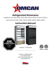 Omcan RS-CN-0700 Instruction Manual