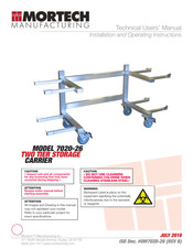 MORTECH 7020-26 Technical  User's Manual