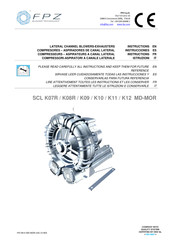 FPZ SCL K10 MD-MOR Instructions Manual