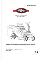 Racing RAC62PR-2 Original Instructions Manual