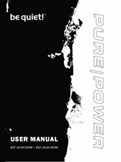 BE QUIET! PURE POWER BQT L6-UA-350W User Manual