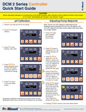 ProMinent DCM 2 Series Quick Start Manual