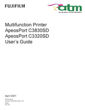Fujifilm ApeosPort C3830SD User Manual
