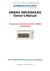 Maytag AMV4204AAQ Use & Care Manual