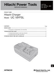 Hitachi UC 18YFSL Service Manual