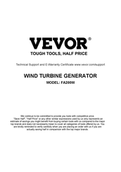 VEVOR FA200W Manual