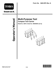 Toro 22672 Operator's Manual