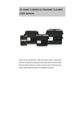 GT SONIC S6 User Manual