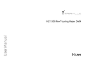 Stairville HZ-1500 Pro Touring Hazer DMX User Manual