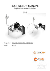 Tecno Piu tpsafe PTR 40 Instruction Manual