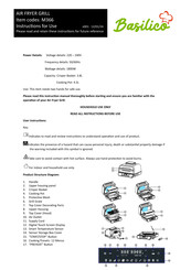 Basilico M366 Instructions For Use Manual