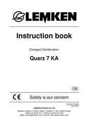 LEMKEN Quarz 7 KA Instruction Book
