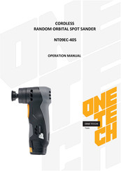 OneTech NT09EC-405 Operation Manual