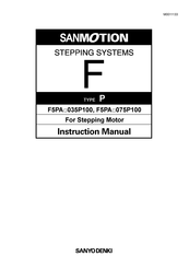 Sanyo Denki SANMOTION F5PA 075P100 Series Instruction Manual