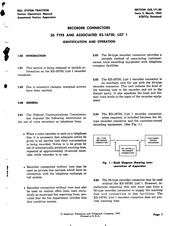AT&T Bell System 50A Operation Manual