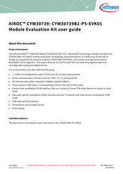 Infineon AIROC CYW30739B2-P5-EVK01 User Manual