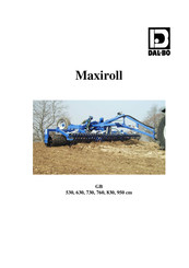 DAL-BO Maxiroll 760 Manual
