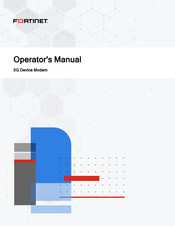 Fortinet FGR 70G-5G-D Operator's Manual