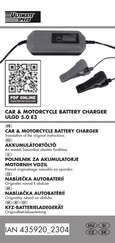 ULTIMATE SPEED 435920 2304 Translation Of The Original Instructions