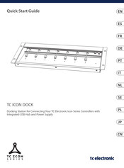 TC Electronic TC ICON DOCK Quick Start Manual