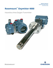Emerson Rosemount Oxymitter 4000 Reference Manual