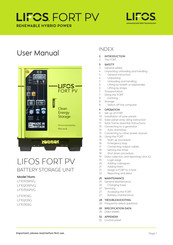 LIFOS FORT PV LF1010SPVG User Manual