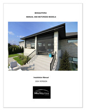 Auvents Multiples MOSQUITERIA MANUAL Installation Manual