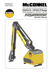 McConnel PA6572T-70 Operator's Manual