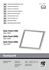 Horizont 14537 Instruction Manual