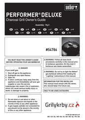 Weber 54786 Owner's Manual