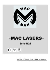 Mac Mah MAC 1000 RGB User Manual