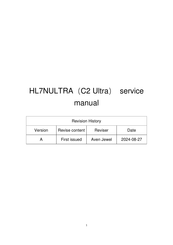 Hisense C2 Ultra Service Manual