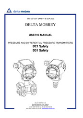 delta-mobrey D31 Safety User Manual