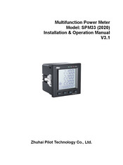 Pilot Communications SPM33 Installation & Operation Manual