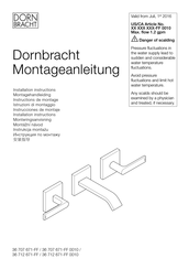Dornbracht 36 707 671-FF 0010 Installation Instructions Manual