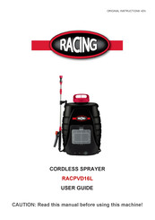 Racing RACPVD16L User Manual