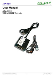 CEL-MAR ADA-I9211-1 User Manual