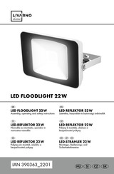 LIVARNO home 390363 2201 Assembly, Operating And Safety Instructions