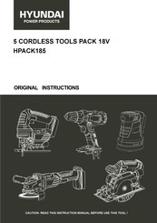 Hyundai power products HPACK185 Original Instructions Manual