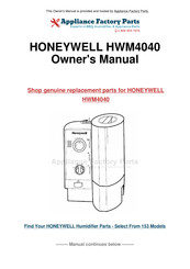 Honeywell HWM-4040-5 Owner's Manual