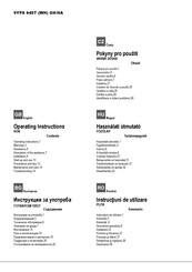 Hotpoint Ariston 9YPS 645T GH Operating Instructions Manual