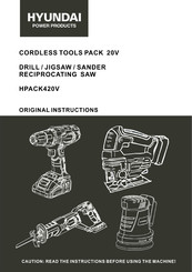 Hyundai power products HPACK420V Original Instructions Manual