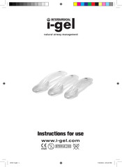 Intersurgical i-gel Instructions For Use Manual