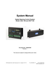 Jastram ENGINEERING DSC 100 System Manual