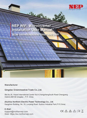 NEP BDM-350 Installation & User Manual