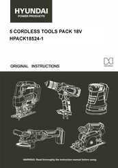 Hyundai power products HPACK18524-1 Original Instructions Manual