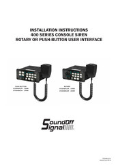 Soundoff Signal ETSA484CSP Installation Instructions Manual